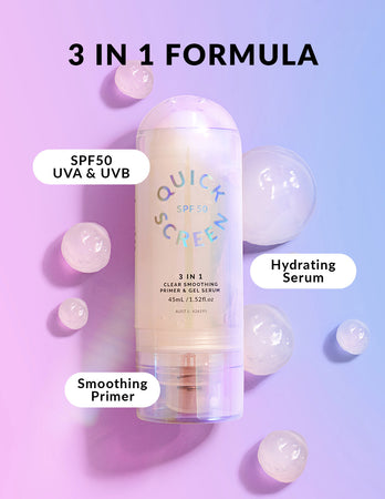 SPF50 Clear Smoothing Primer & Gel Serum