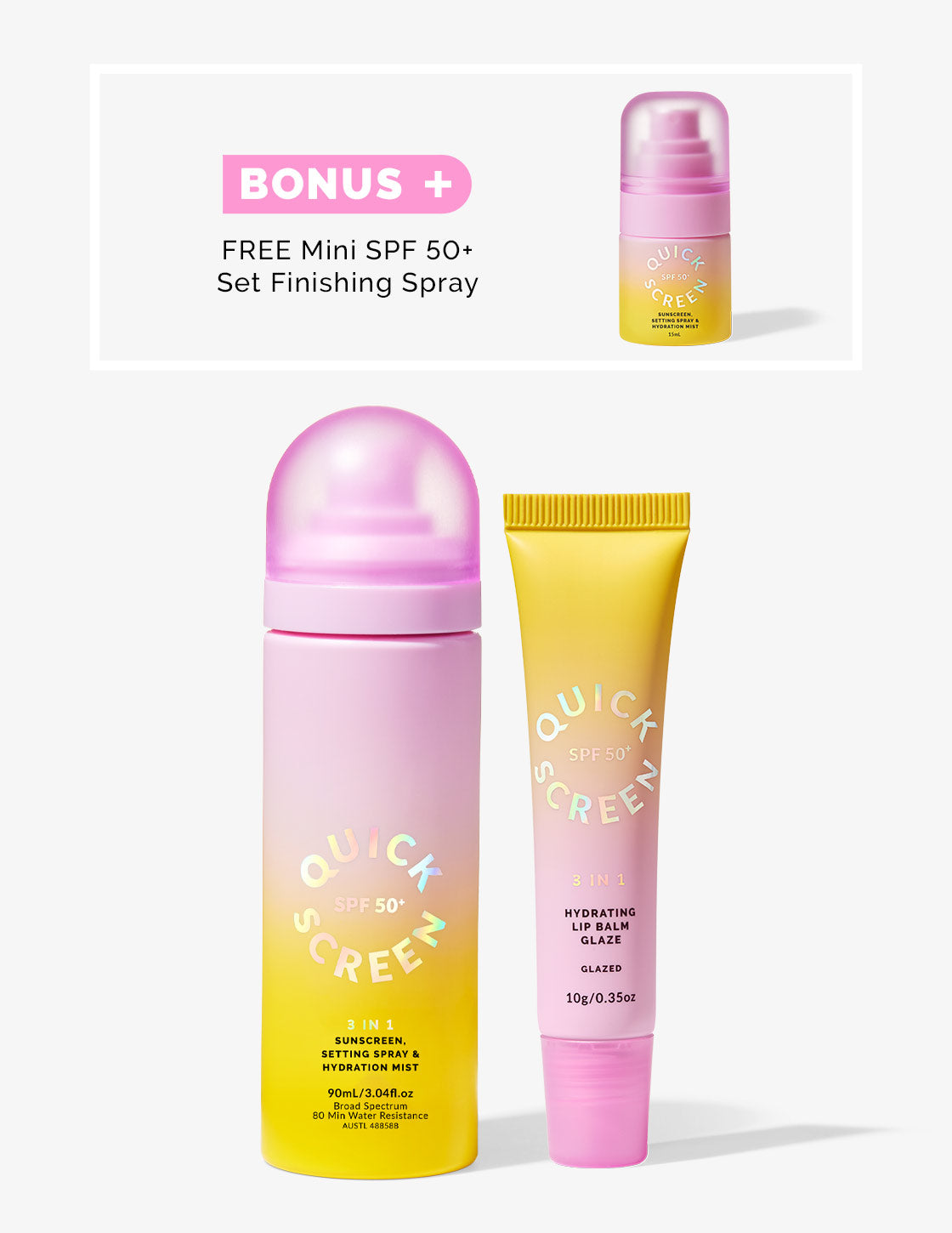 SPF 50+ Glow & Go Duo